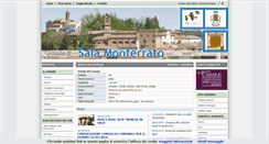 Desktop Screenshot of comune.salamonferrato.al.it